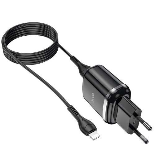   HOCO N4, 2xUSB-A, 2.4A, + (AM-8pin), 1, 