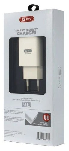   BYZ U8 EU, 1xUSB-A, 2.1A, 