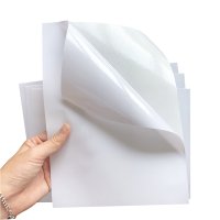 Плёнка А4 полупрозрачная самоклеящаяся для струйной печати 100г 10 листов AGFA