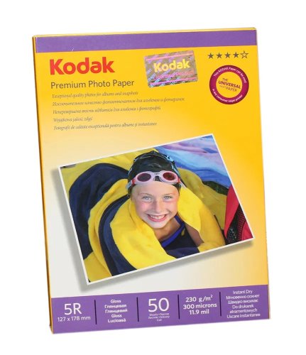 Фотобумага Kodak Глянцевая 230г/м 50л. 127х178mm 5R
