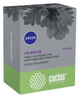 Картридж Cactus CS-ERC28, фиолетовый / 12.7мм, 3.1м ( CS-ERC28