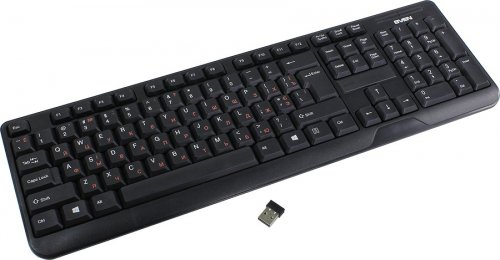   SVEN KB C2200W  (2.4 GHz, 104, 1*AAA  .) SV-018238