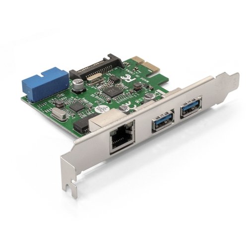  ExeGate EXE-362 (PCI-E 2.0, 2*USB3.0 ext. + 1*USB3.0 int + LAN UTP 1000Mbps.)  .  (OEM)