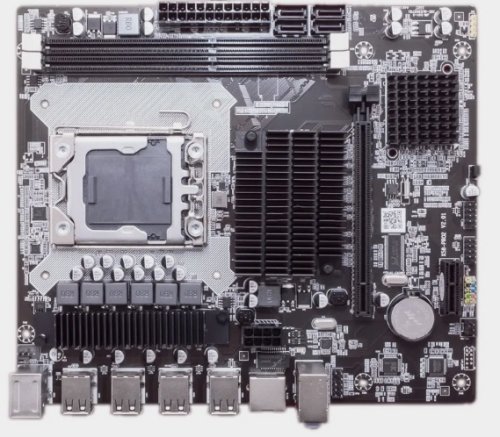 Материнская плата Azerty LGA1366, X58M, DDR3 FlexATX OEM