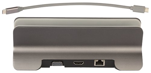 - Qumo Dock 5 (HB-0006), Type-C, PD, HDMI, 4k 30Hz, 1080p 60 Hz, GE1000 MBS, 3 USB 3.0, SD, Micro SD, Jack 3.5mm/2, D-Sub,  ,   , -