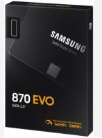   SSD 2.5 1TB Samsung 870 EVO (MZ-77E1T0BW, 1000,  560 /,  530 /, 3D V-NAND TLC, SATA III)