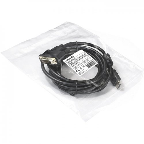  HDMIm-DVIm 1.8  ExeGate EX-CC-HDMIM-DVIM [EX191101] (19M/19M, dual link, 1,8, )
