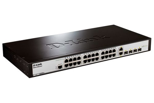  D-Link DES-1228 /ME  24x10/100BASE-TX, 2x10/100/1000 (Gigabit Ethernet), 2x10/100/1000BASE-T/Mini GBIC (SFP)