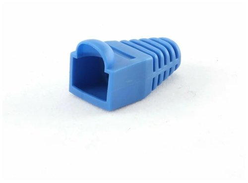 Колпачок изолирующий для разъема RJ45, D-6 мм синий