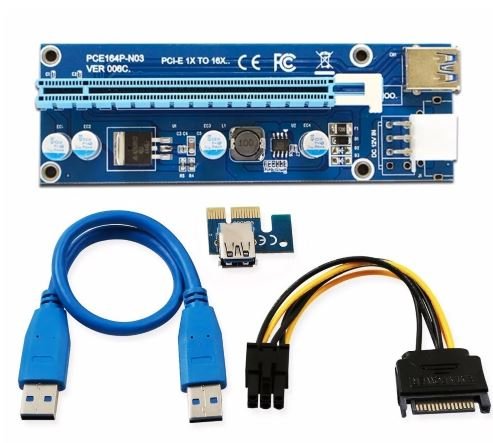  (Riser)  Pci-e 1x - 16x 60 USB3.0    6pin / MOLEX / SATA  VER.SU-103D