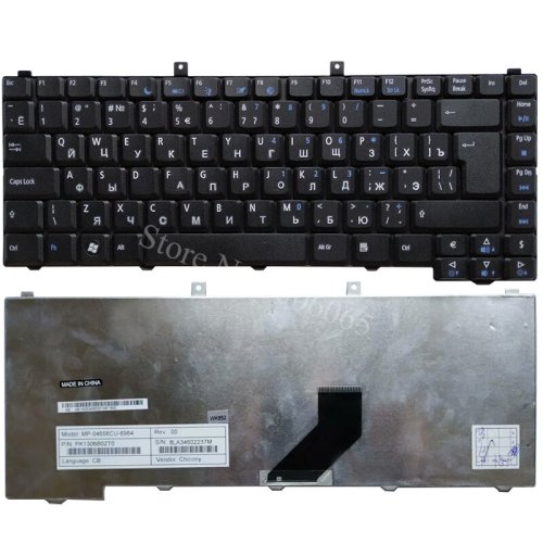 Клавиатура Acer Aspire 1670 3100, 3102, 3650, 3690, 3693WLMI, 5030, 5100, 5101, 5101AWLMI, 5102, 5103, 5110, 5112, 5515, 5610, 5610Z, 5612, 5613, 5630, 5633