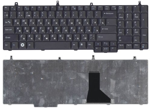 Клавиатура Dell Inspiron 1710, 1720 Черная