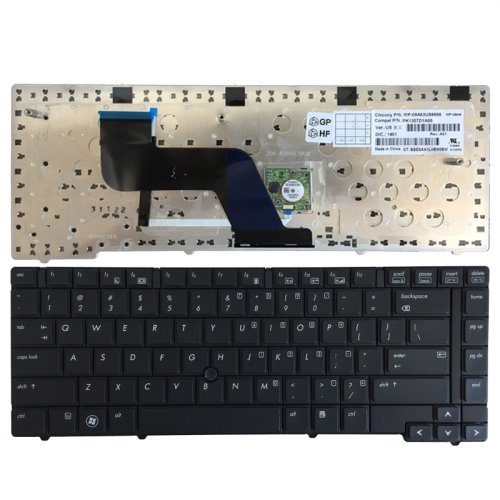 Клавиатура HP ELITEBOOK 8440P, 8440W,(rus, черн.)