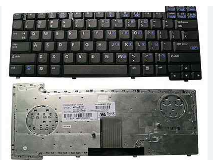 Клавиатура для ноутбука HP NC8220 NC8200 NC8220 NC8230 NC8240 NX8220 NX7300 NX7400 NX8220 NW8240 NC8400 NC8430 NC8440 (rus, черн,)