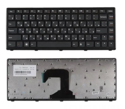 Клавиатура для ноутбука Lenovo S300 S400 S405(rus, черн.) T3E1-RU