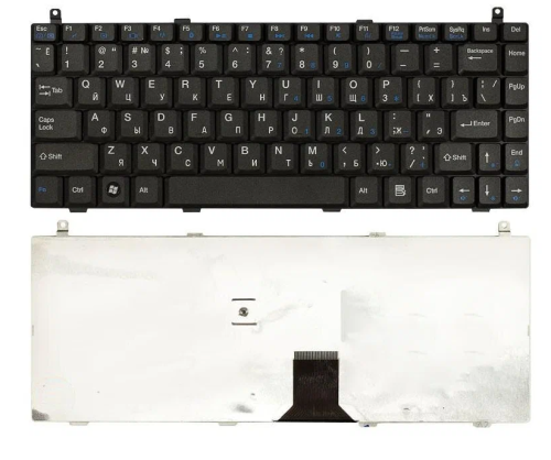 Клавиатура для ноутбука Lenovo F30 (rus, черн.)