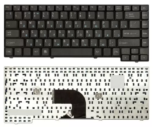 Клавиатура для ноутбука Toshiba L40, L45 (rus. черн.)