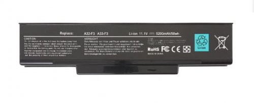    Asus A32-F3 LBASF3B 11.1v 5200mAh   A9  F2  F3  F7E  F7F  F7Se  F7Z  M1200  M1300  M51  PRO31  PRO71  X56  X70  Z53    : 15G10N353600, 15G10N353630, 3UR18650F-2-QC-11, 70-NI11B1100Z, 70-NI11B1101, 70-NI11B1500Z, 70-NI11B1700Z, 70-NI11B2000, 70-NI11B2200Z, 70-NI51B1100, 70-NI51B1200, 70-NLV1B2000, 70-NLV1B3000, 70R-NI81B1000, 70R-NKI1B1000Z, 90-NE51B2000, 90-NFV6B1000Z, 90-NFY6B1000Y, 90-NFY6B1000Z, 90-NI11B1000, 90-NI11B1000Y, 90-NI11B2000, 90-NI11B2000Y, 90-NIA1B1000, 90-NITLILD4SU1, 90R-NMU3B1000Y, 90R-NMU3B2000Y, A32-F2, A32-F3, A33-F3, BAT-F3, CL1337B.806, TOP-F3, PB-041