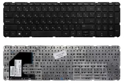 Клавиатура для ноутбука HP Pavilion Envy 15-B (rus. кнопки черн. без рамки)