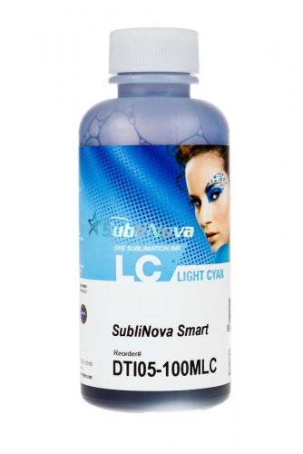 Чернила сублимационные для Epson Piezo SubliNova Smart DTI05-100MLC Light cyan 100мл InkTec