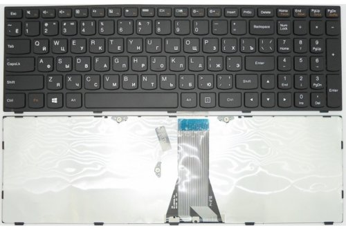 Клавиатура для ноутбука Lenovo G50-30 20 G50-45, G50-70, G50-80, G70-70, G70-80, G5030, G5045, G5070, E50-70, M50-70, Z50-70, Z50-75, Z5070, Z5075, Z70-80(rus, чёрн)