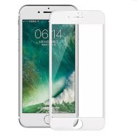 Защитное стекло для телефона iphone 7 plus 5D White