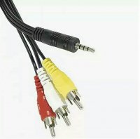 AV- 2.5JACK(M) 4PIN - 3RCA(M), , , 1  DVB-T2 
