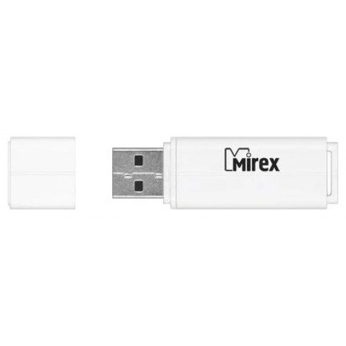 Флэш-накопитель 64GB Mirex LINE WHITE (блистер)