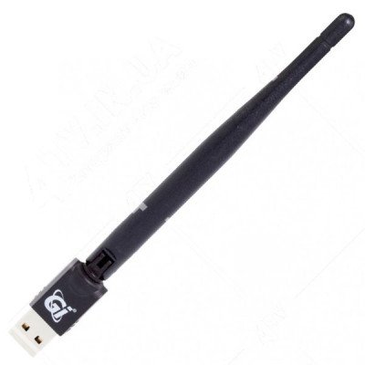 Адаптер Wi-Fi Gi-7601 2,4Ггц Универсальный WiFi-адаптер для компьютеров, ноутбуков, цифровых приставок DVB-T2 и спутниковых ресиверов WiFi-адаптер от компании Galaxy Innovation построен на чипсете MediaTek MT760 беспечивает обмен данными с максимальной скоростью 150 Мбит/с.