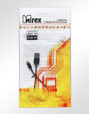  Mirex USB 2.0 AM - 8pin (M) 0.2 