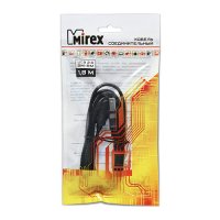 Кабель Mirex USB2.0 AM-BM, 1.8 м