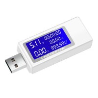USB тестер Keweisi KWS-1705A DC Voltmeter 0-30V, Ammeter 0-5A, Display Led, QC2.0- 3.0