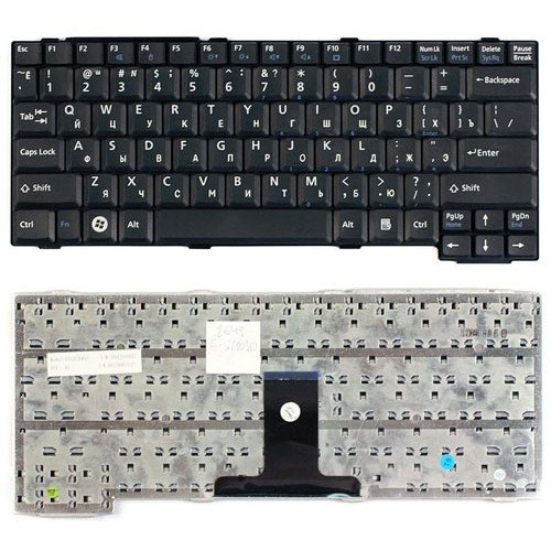 Клавиатура Fujitsu Siemens LifeBook L1010 (rus черн.)