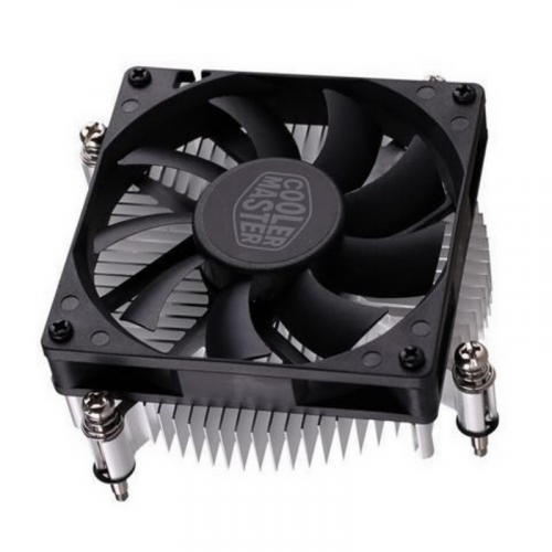 Вентилятор 65W (Винты) Cooler Master S1156/1151/1150/1151 3pin 23dBA RR-H116-22PK-B1 AlCu Low Profile