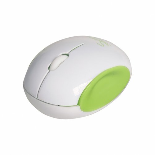 Мышь CBR Simple S14 Green, 2,4Ггц, 1200dpi, USB