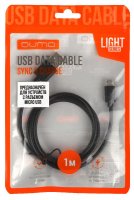  QUMO Light series, USB-MicroUSB, PVC, 1, 