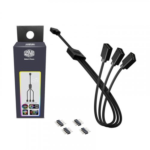 Разветвитель Cooler Master Addressable RGB 1-to-3 Splitter Cable (MFX-AWHN-3NNN1-R1)