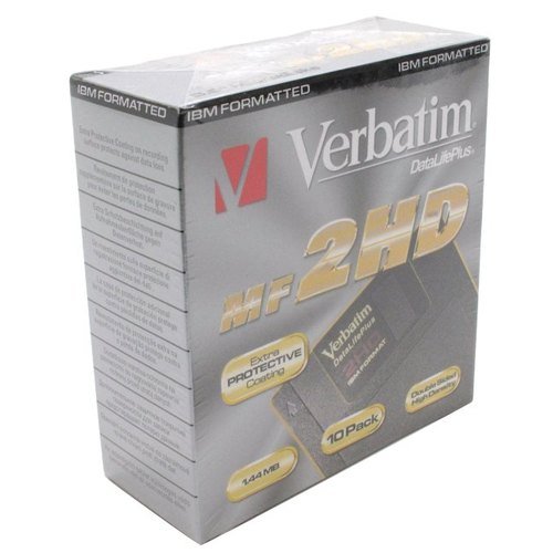 Дискеты Verbatim 3,5'' HD DataLive Plus пластик (10 шт/уп) 38673