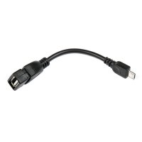  Dialog CU-0401 black OTG - micro USB B (M) - USB A (F), V2.0,  0.15 