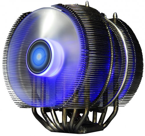  130W 3-pin ZALMAN 12X [113, 2011/FM1/1150/1151/1156/1155/775/AM3/AM2/AM2+/939/940/754] 22-24dBA, W-DTH, LED blue
