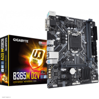 Мат.плата GIGABYTE B365M D2V LGA1151 PCI-E Dsub+DVI GbLAN SATA MicroATX 2DDR4