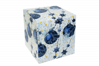 Подарочная коробка для кружки Синие шары