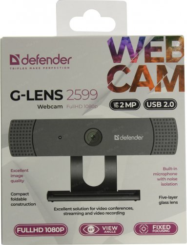 - Defender G-lens 2599 FullHD 1080p, 2MP