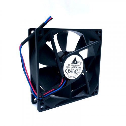 Вентилятор 92x92x25 AFB0912HH (12V, 0.40A, 3Pin) восстановленный