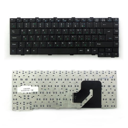 Клавиатура для ноутбука Asus W2 (rus черн.)