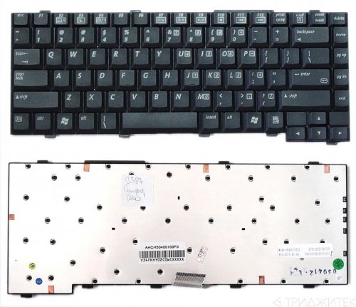 Клавиатура для ноутбука HP 1200 (rus, черн)