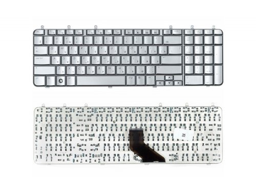Клавиатура для ноутбука HP Pavilion DV7-1000, 1100, 1200 (rus, сер )