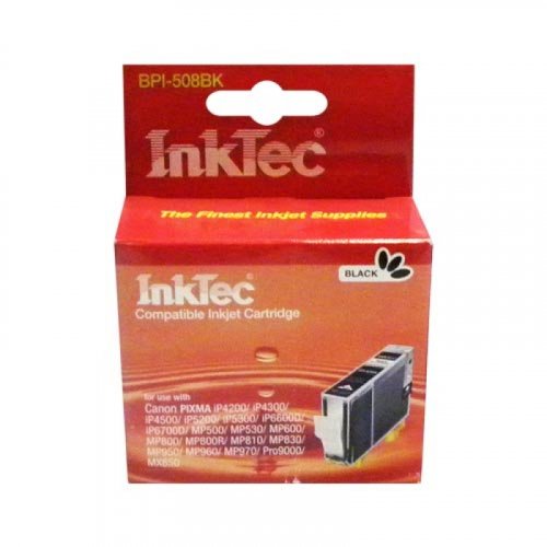  Canon CLI-8BK /iP4200/ iP4300/ iP5300/ Pro9000, InkTec [BPI-508BK]