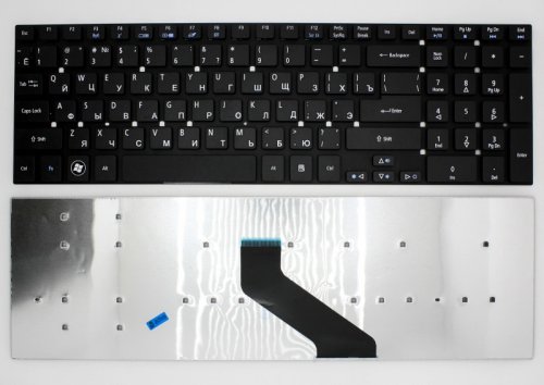 Клавиатура для ноутбука Acer Aspire 5830,5755,NV55,NV57 V3 Packard Bell LS1 (rus, черн,) Без рамки 5755, 5830, 5755G, 5830G, 5830T, 5830TG, 5955, 5955G, E1-510, E1-510P, E1-522, E1-530, E1-530G, E1-532, E1-532G, E1-532P, E1-570, E1-570G, E1-572, E1-572G, E1-572P, E1-572PG, E1-731G, E1-771G, E5-511, E5-511G, E5-521, E5-551, E5-551G, E5-571, E5-571G, V3-531G, V3-551, V3-551G, V3-571, V3-571G, V3-731, V3-731G, V3-771, V3-771G, V3-772G, V5-561, V5-561G, V5-561P, V5-561PG, ES1-512, Extensa 2500, 2509, 2510, 2510G, Travelmate P255, P255-M, P255-MG, P256, P256-M, P256-MG, Gateway NV50, NV50A, NV51, NV51B, NV53, NV53A, NV55, NV55C, NV59, NV59A, NV59C, NV73, NV73A, NV75, NE510, NE570, NE572, NV570, NV570P, Packard Bell Easynote F4211, LS11, LS11HR, LS11SB, LS13, LS13HR, LS13SB, LV11, LV11HC, P5WS0, P7YS0, TE69BM, TE69CX, TE69HW, TS11, TS11HR, TS11SB, TS13, TS13HR, TS13SB, TS44, TS44HR, TS44SB, TS45, TS45HR, TS45SB, TSX62, TSX62HR, TV11, TV11CM, TV11HC, TX69