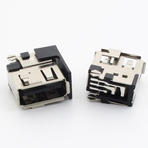 Разъем USB 076 одинарный боковой